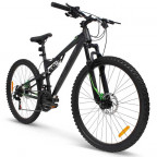 Image for Huffy Marker Kids Mountain Bike - Onyx Black - 26" Wheels