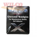 Image for Chrome Badge X