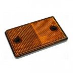 Image for Maypole Self Adhesive Side Amber Reflectors with Mounting Holes