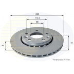 Image for COMLINE BRAKE DISC (Single)