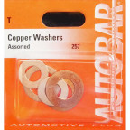 Image for Autobar Assorted Copper Washers 8,10 and 12mm - 5 Pack