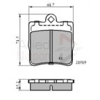 Image for Brake Pad Set