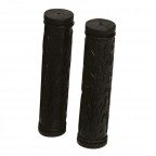 Image for MTB Dual Density Handlebar Grips - Black Flame Pattern