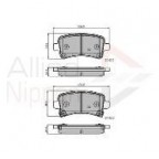 Image for Allied Nippon Brake Pads