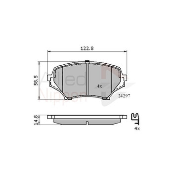 Image for Brake Pad Set
