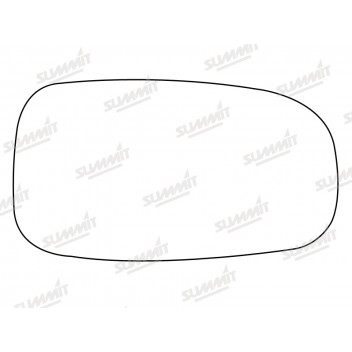 Image for Mirror Glass for Saab 9-3 2002-2012 - Right Hand Side