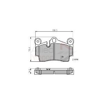 Image for Allied Nippon Brake Pads
