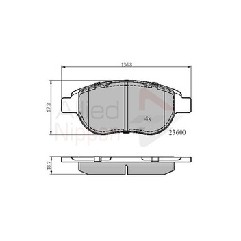 Image for Brake Pad Set