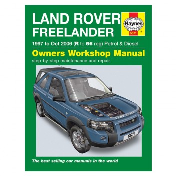 Image for Land Rover Freelander Manual 97-06