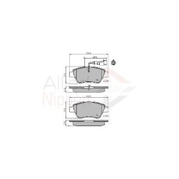 Image for Allied Nippon Brake Pads