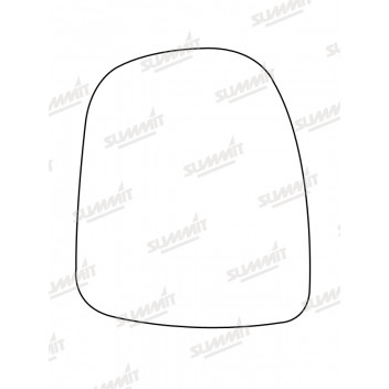 Image for Mirror Glass for Vauxhall Vivaro Traffic 2002 - 2014 - Left Hand Side