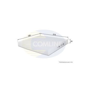 Image for Comline Cabin Pollen Paper Filter