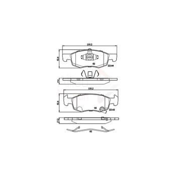 Image for Brake Pad Set