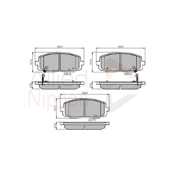 Image for Brake Pad Set