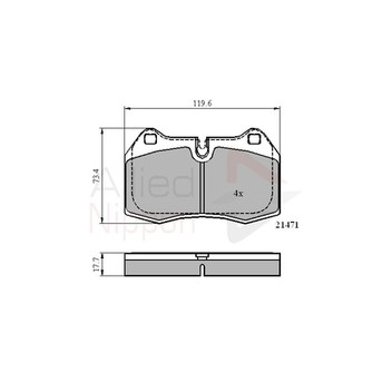 Image for Brake Pad Set