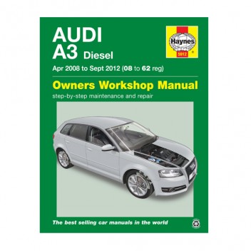 Image for Audi A3 Diesel Haynes Repair Manual (April 2008-Sept 12)