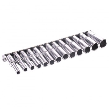 Image for Blue Spot 3/8"D Deep Socket Set - 13 Piece (6-19mm)