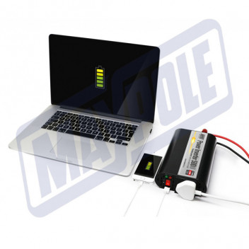 Image for Maypole Power Inverter with USB - 500W 12V/230V