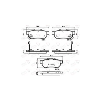 Image for Brake Pad Set