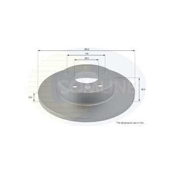 Image for (BP) Comline Brake Disc  (Single)