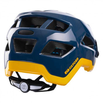 Image for Oxford Altius Helmet - Blue & Yellow - L/XL 58-62cm