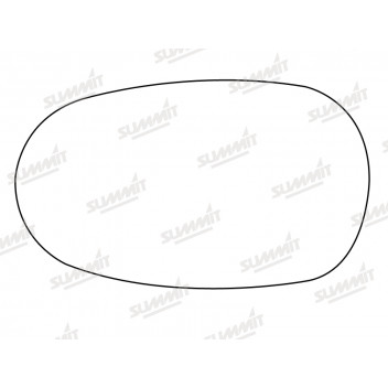 Image for Mirror Glass for Jaguar S Type 2002-2007 - Left & Right Hand Side