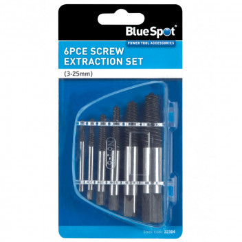 Image for Blue Spot Screw Extraction Set - 6 Piece