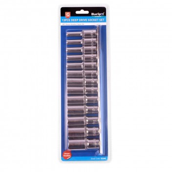 Image for Blue Spot 3/8"D Deep Socket Set - 13 Piece (6-19mm)