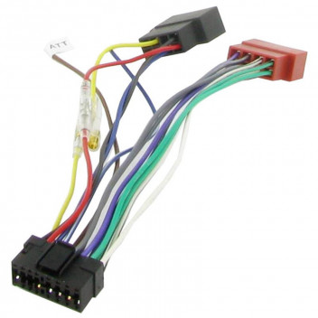 Image for Sony 16 Pin ISO Car Stereo Radio Wiring Harness Lead