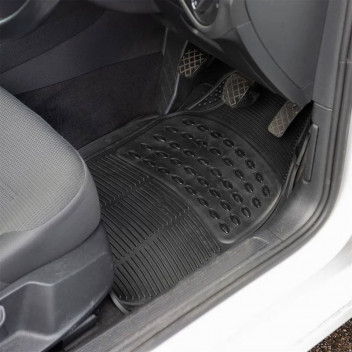 Image for Heavy Duty Rubber Car Mat Set - 4pc