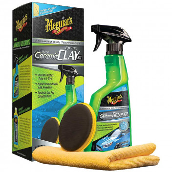 Image for Meguiars Hybrid Ceramic Synthetic Quik Clay Kit