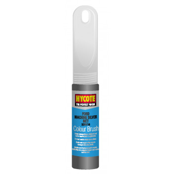 Image for Hycote Ford Machine Silver Metallic Touch Up Paint Brush -12.5ml