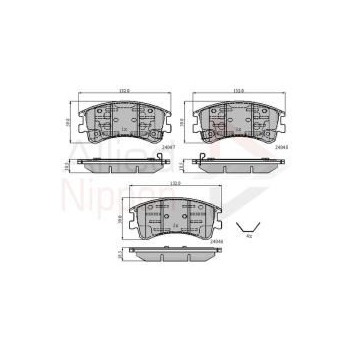 Image for Allied Nippon Brake Pads