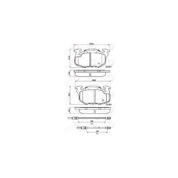 Image for Allied Nippon Brake Pads
