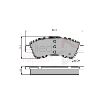 Image for Brake Pad Set