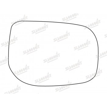 Image for Mirror Glass Toyota Auris 2007 Onwards & Toyota Yaris 2005-2012 - Right Hand Side
