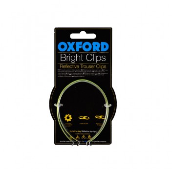 Image for Fluorescent Yellow Reflective Trouser Clips - Set of 2