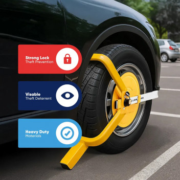 Image for Streetwize Full Face Wheel Clamp
