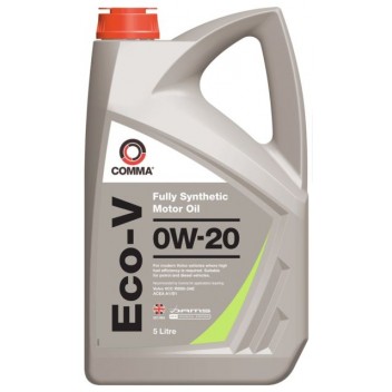Image for Comma Eco-V 0W-20 Oil - 5 Litres