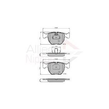 Image for Allied Nippon Brake Pads
