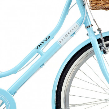 Image for Viking Belgravia Heritage Bike - Blue - 26" Wheels