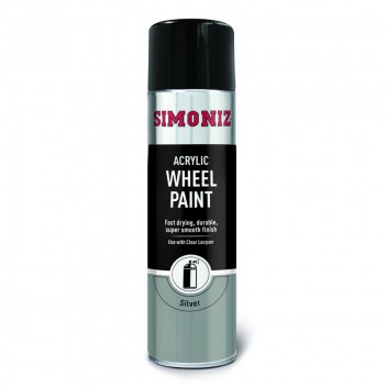 Image for Simoniz Wheel Spray Paint - Silver - 500ml