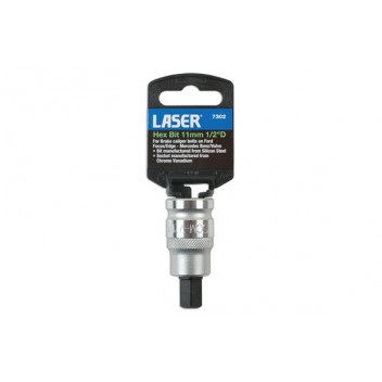 Image for Laser Hex Bit - 11mm 1/2"D