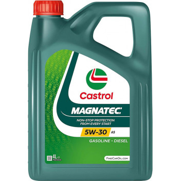 Image for Castrol Magnatec Stop-Start 5W-30 A5 Engine Oil - 4 Litres