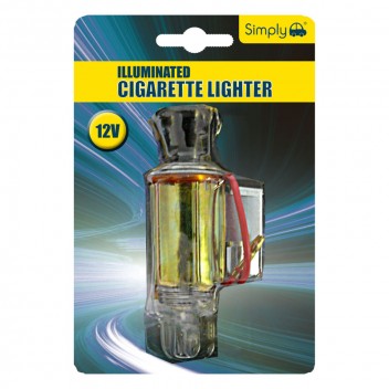 Image for Universal 12v Illuminated Cigarette Lighter Socket