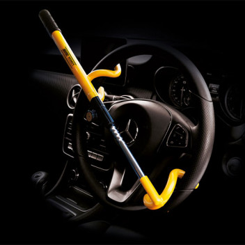Image for Double Hook Universal Steering Wheel Lock