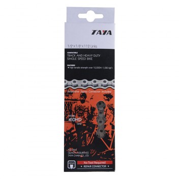 Image for Single Speed Chain - Silver (410HD112L)