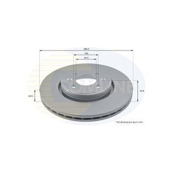 Image for (BP) Comline Brake Disc  (Single)