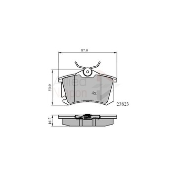 Image for Brake Pad Set