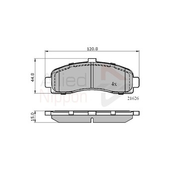 Image for Brake Pad Set